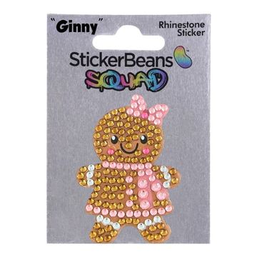 Ginny the Gingerbread Girl Stickerbean