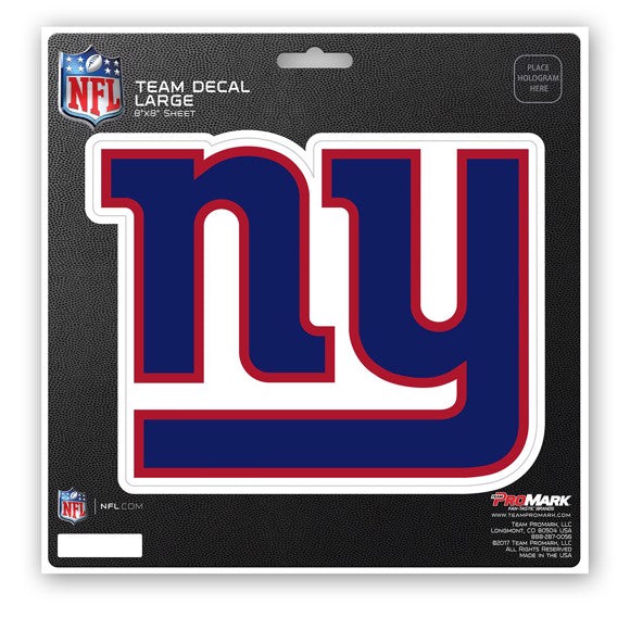 Giants Team Decal