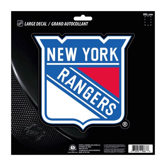 New York Rangers Team Decal