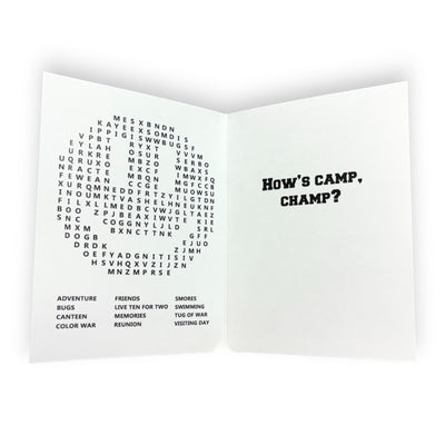 #1 Camper Greeting Card