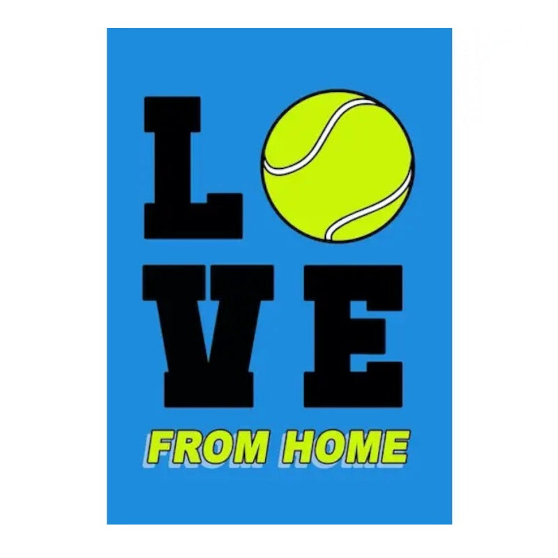 Love (Tennis) From Home Card