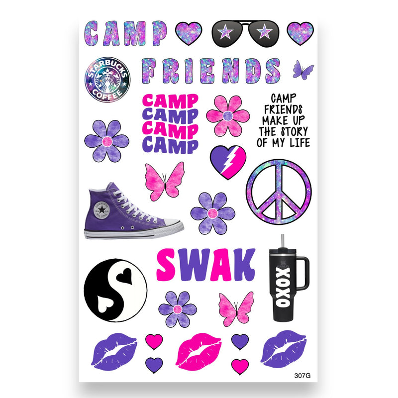 Camp Friends Stardust Cling It