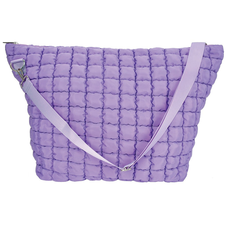 Violet Puffy Weekender