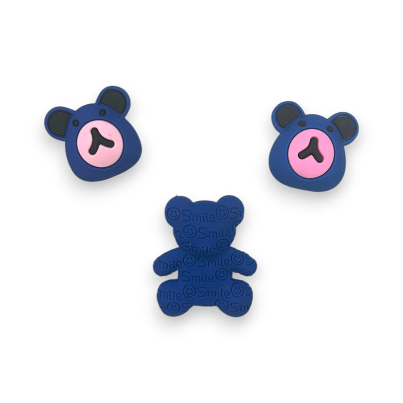 Blue Bears Shoe Charm