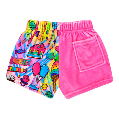 Corey Paige I Want Candy Fuzzy Shorts