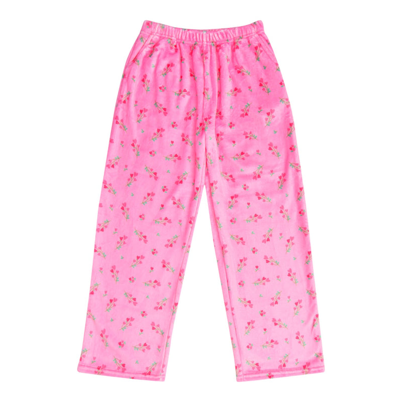 Theme Sweet Pink Fuzzy Pants