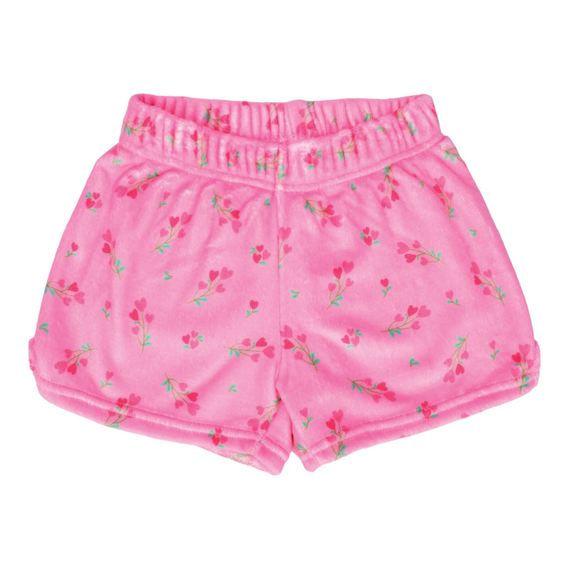 Theme Sweet Pink Fuzzy Shorts