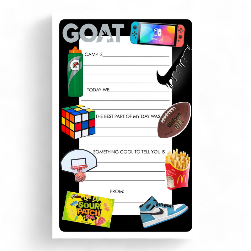 GOAT Fill-In Notepad