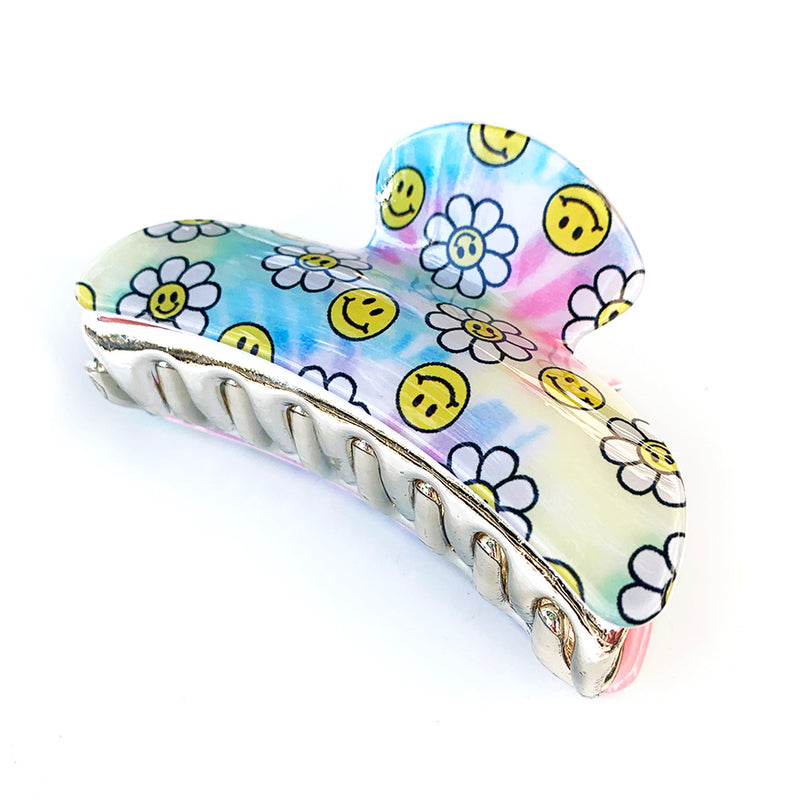 Daisy Smiles Claw Clip