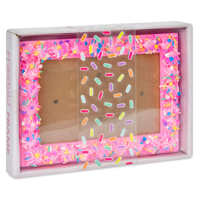 Frosted Sprinkle Picture Frame