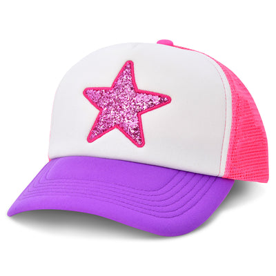 Cutest Caps Glitter Star