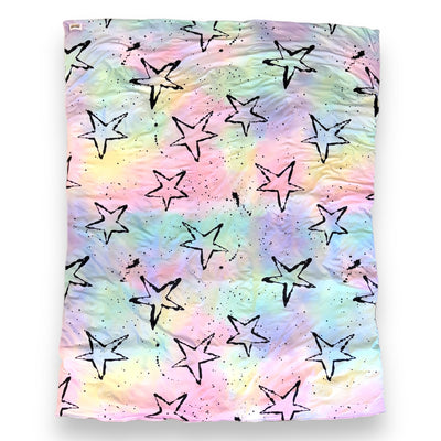 Splatter Stars Reversible Comforter