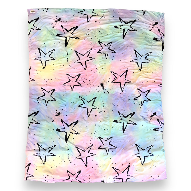 Splatter Stars Reversible Comforter