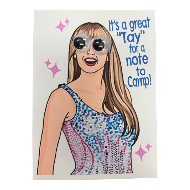 Taylor Wiggly Eye Card