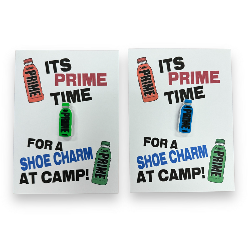 Prime Shoe Charm Card