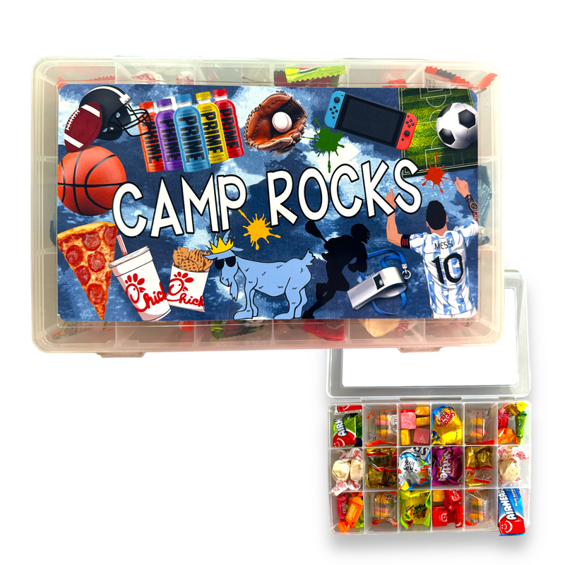 Grab and Go Blue Sporty Gamer Large Candy Box