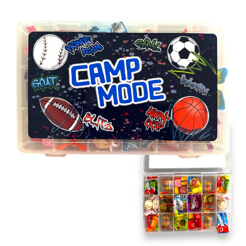 Grab and Go Blue Street Sports Large Candy Box