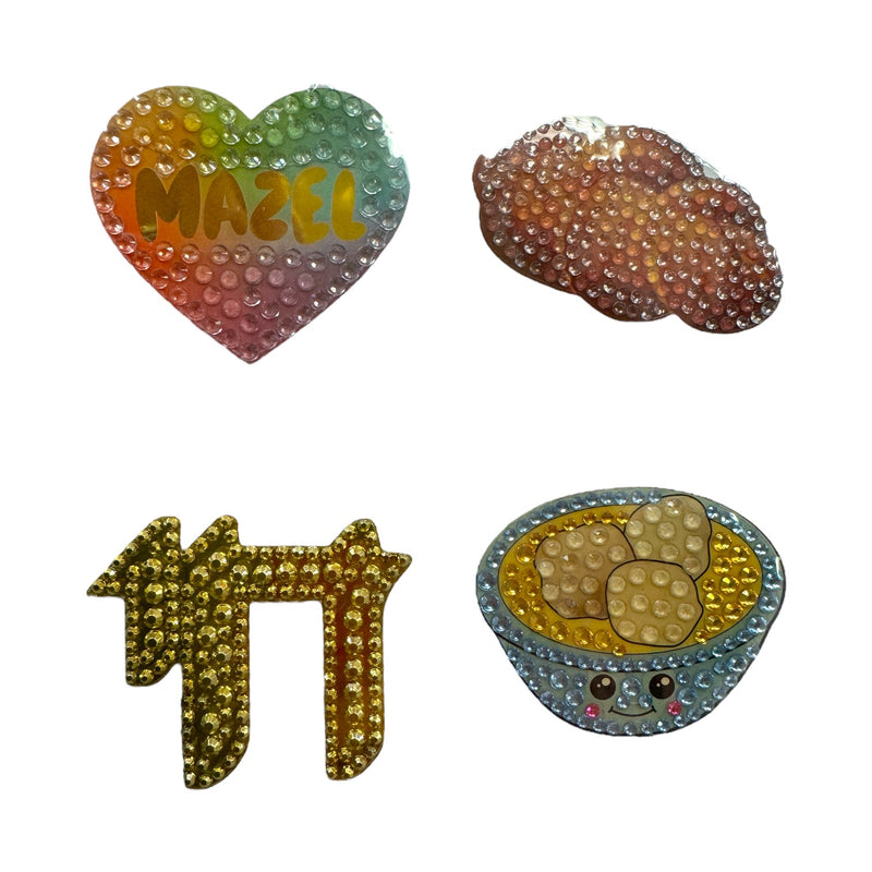 Mazel Set of 4 Stickerbean Set