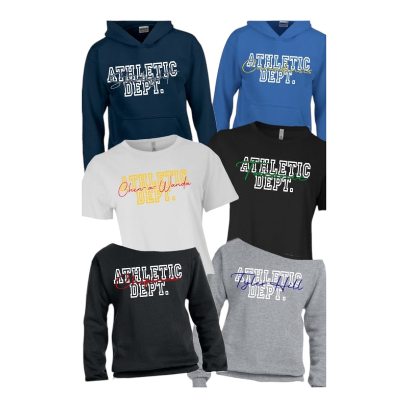 Camp Script Athletic Dapartment Sweatshirt