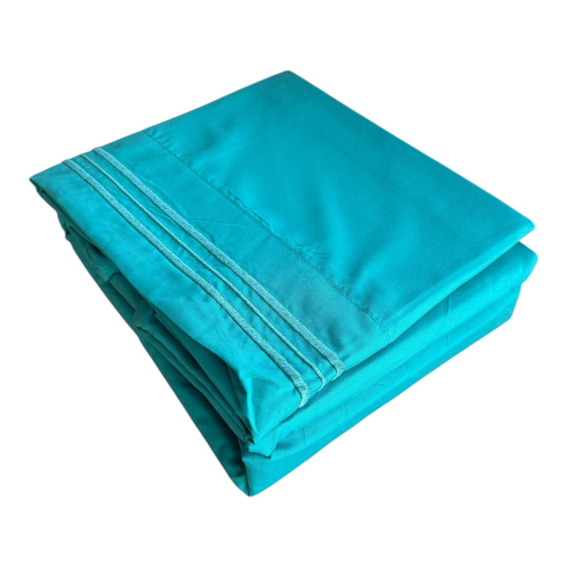 Teal Twin Sheet Set