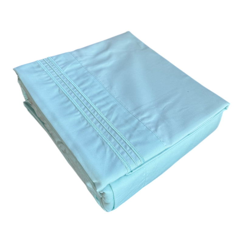 Cool Teal Twin Sheet Set