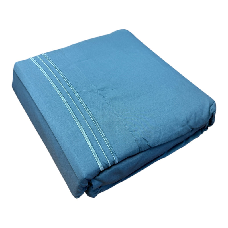 The Perfect Blue Twin Sheet Set