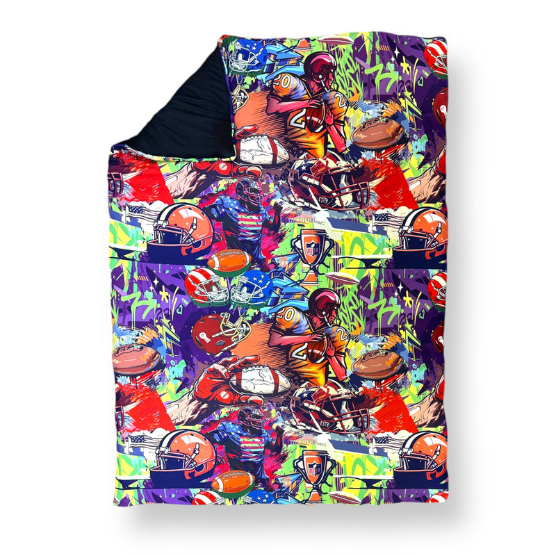 Graffiti Football Reversible Comforter