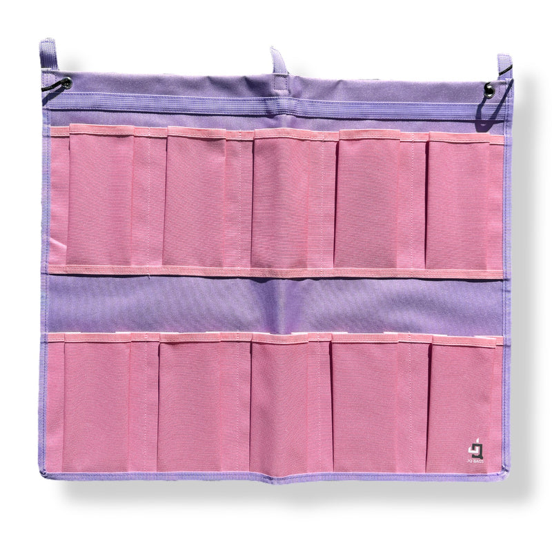 Lavender and Pastel Pink Shoe Caddy