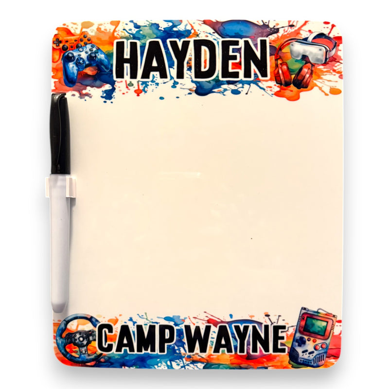 Gamer World Dry Erase Board