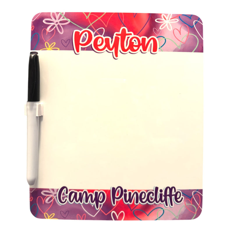 Heart Love Dry Erase Board