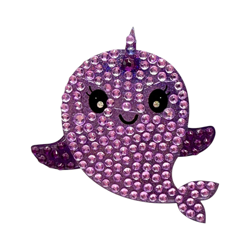 Lila The Narwhal Stickerbean Squad