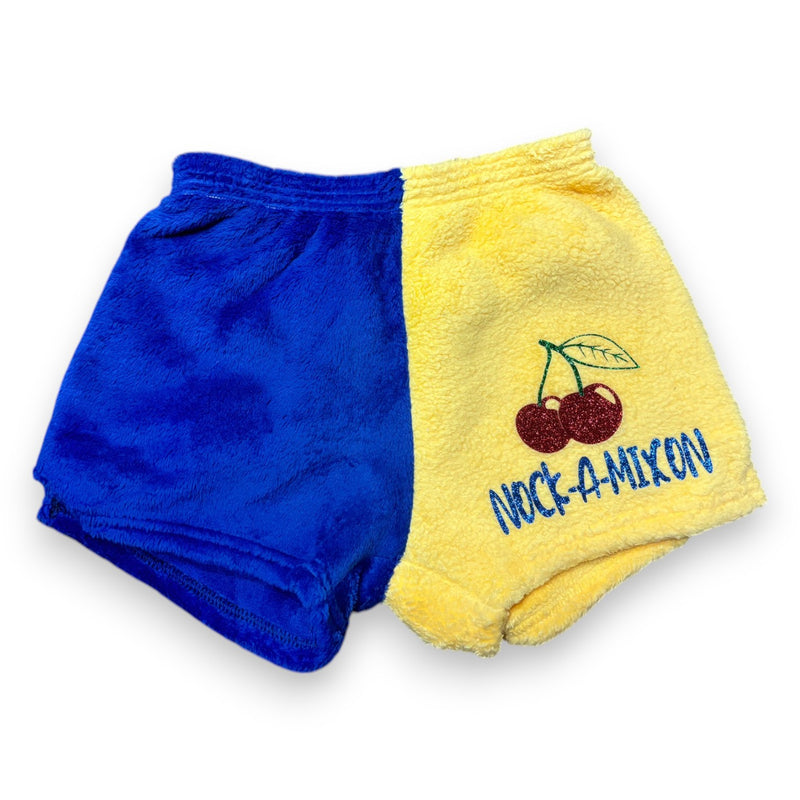 Cherry Camp Name Split Shorts