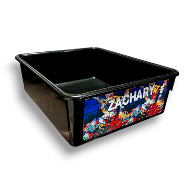 Graffiti Basketball Storage Tub