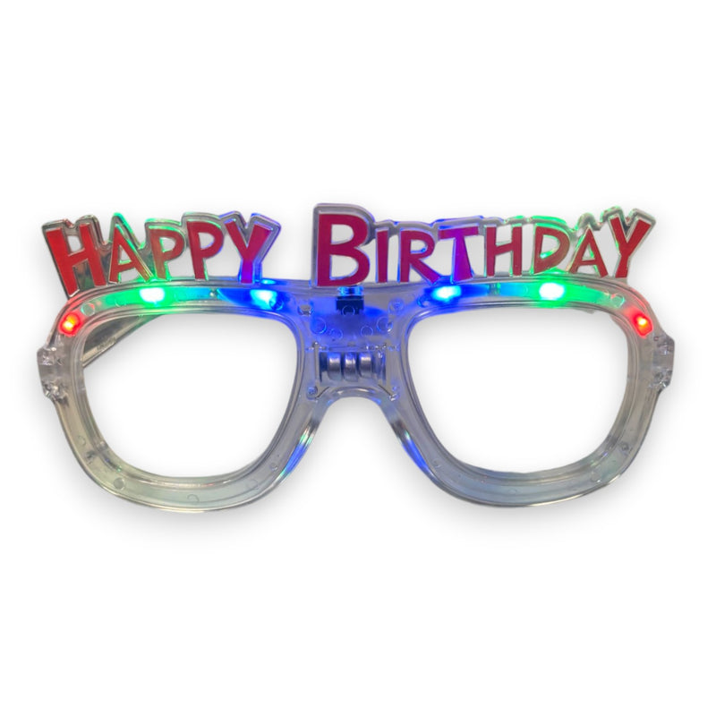 Happy Birthday Light Up Glasses