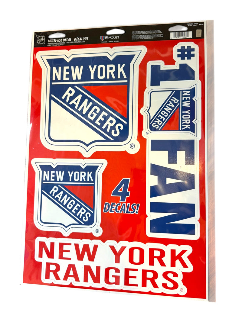 New York Rangers Team Decal