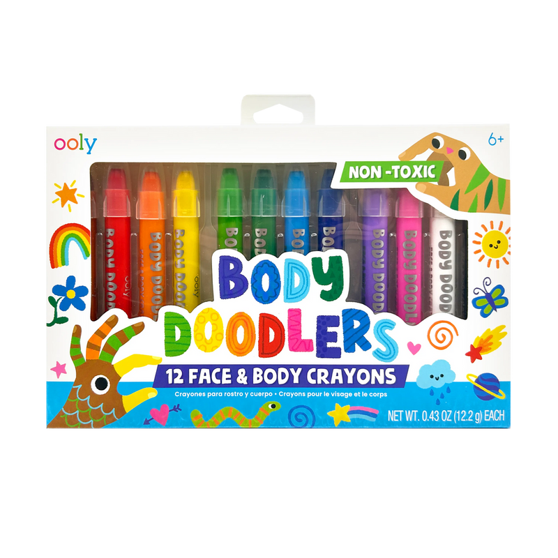 Body Doodlers Face and Body Crayons