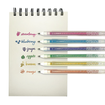 Yummy Yummy Scented Metallic Gel Pens