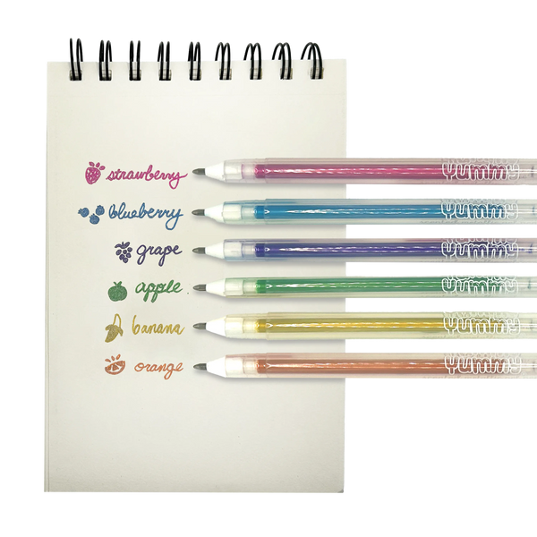 Yummy Yummy Scented Metallic Gel Pens