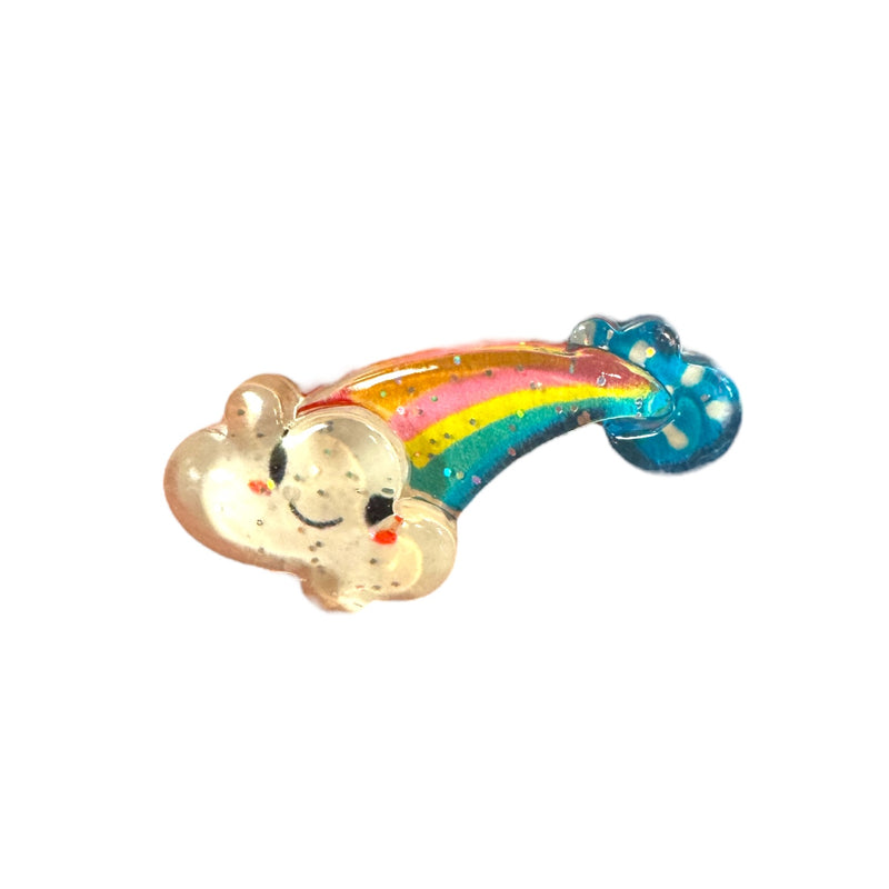 Rainbow Shoe Charms