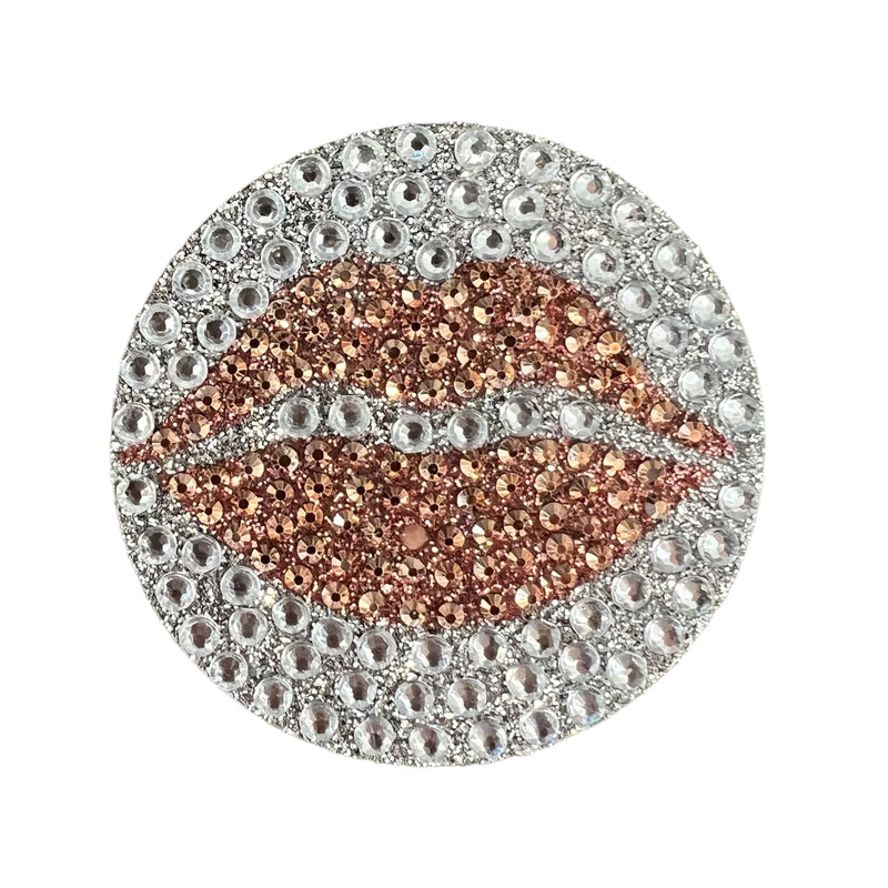 Rose Gold Lips Stickerbean