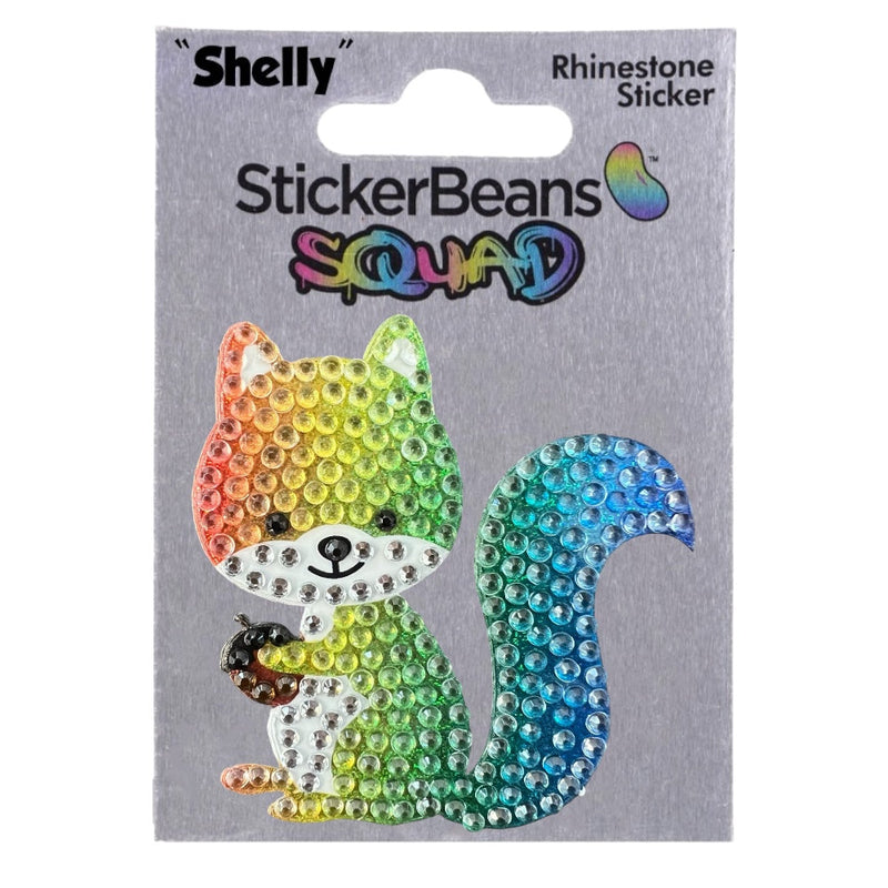 Shelly the Squirrel Stickerbean Squad