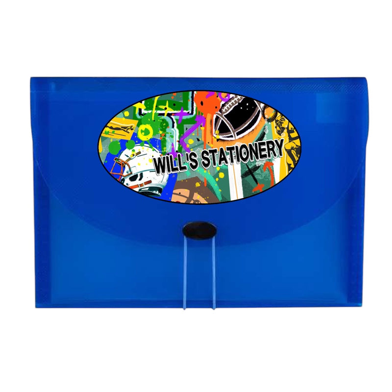 Graffiti Football 7-Pocket File