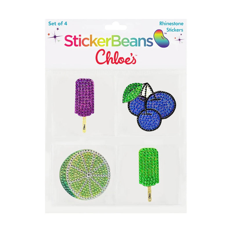 Stickerbeans x Chloe Set of Four Fruits