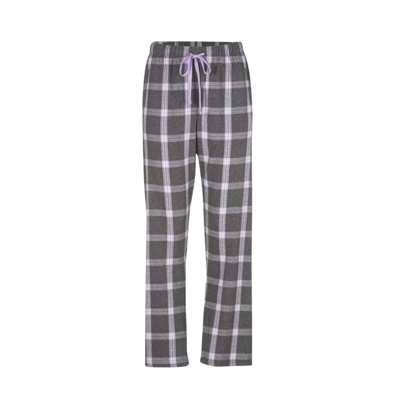 Grey and Purple Flannel Pants