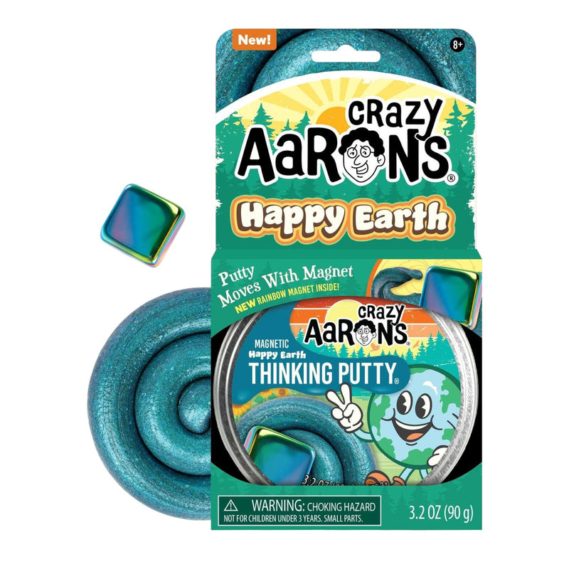 Happy Earth Magnetic Thinking Putty