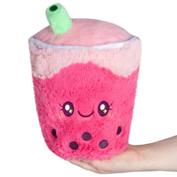 Mini Strawberry Bubble Tea Squishable