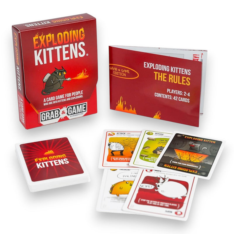 Exploding Kittens Grab & Game