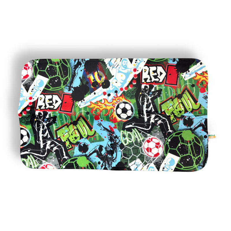 Graffiti Soccer Mat