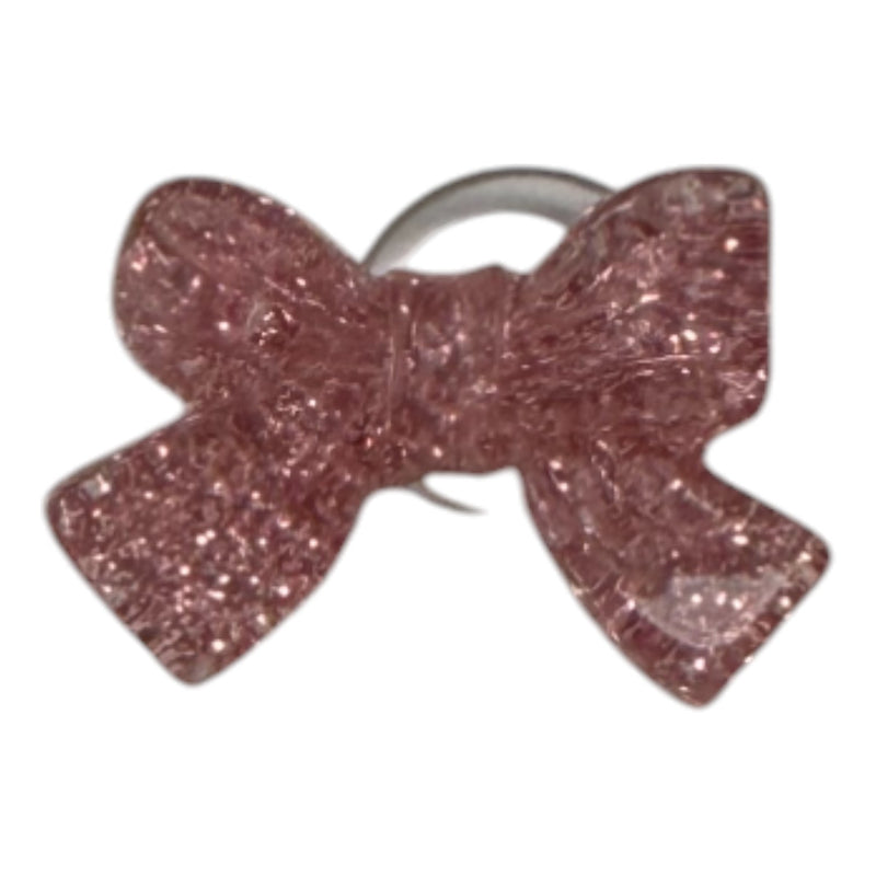 Pink Glitter Shoe Charm