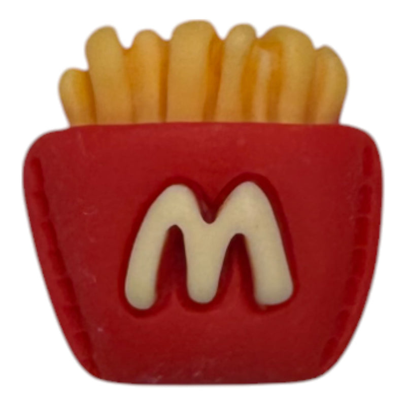 French Fries Shoe Charm